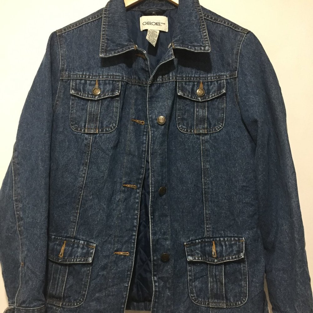 VINTAGE CHEROKEE DENIM JACKETS SIZE XL